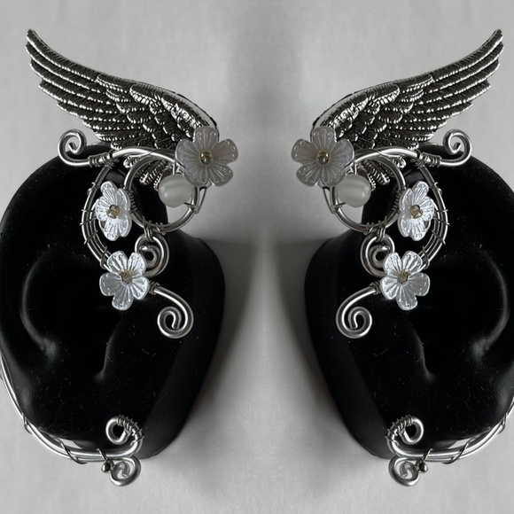 Elf ears elvin earrings silver - Picture 3 of 3